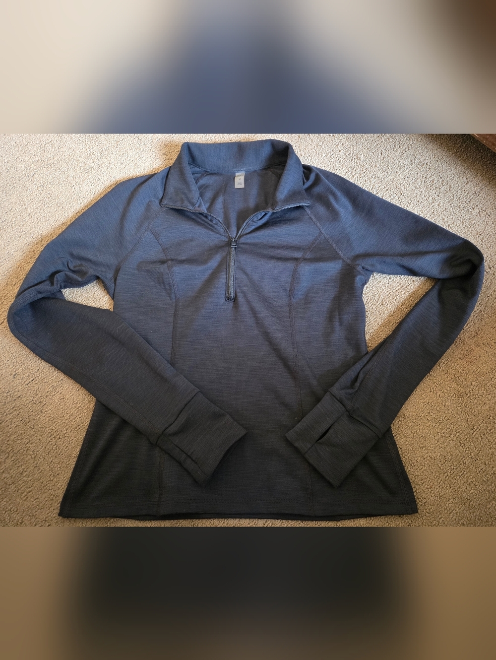 Beyond Yoga Dark Charcoal Pullover Top